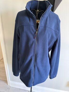 ZEROXPOSUR Navy Full-Zip Fleece Jacket, M, NWT